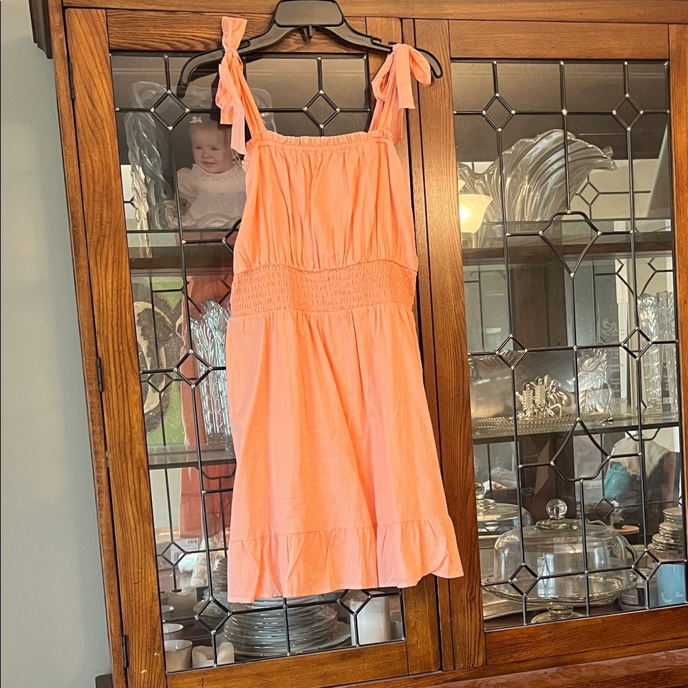 True Craft Coral Kids Dress